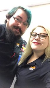 Kaitlin and Jeff Emery at GP New Jersey 2017