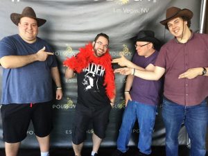 Completing an escape room with judges