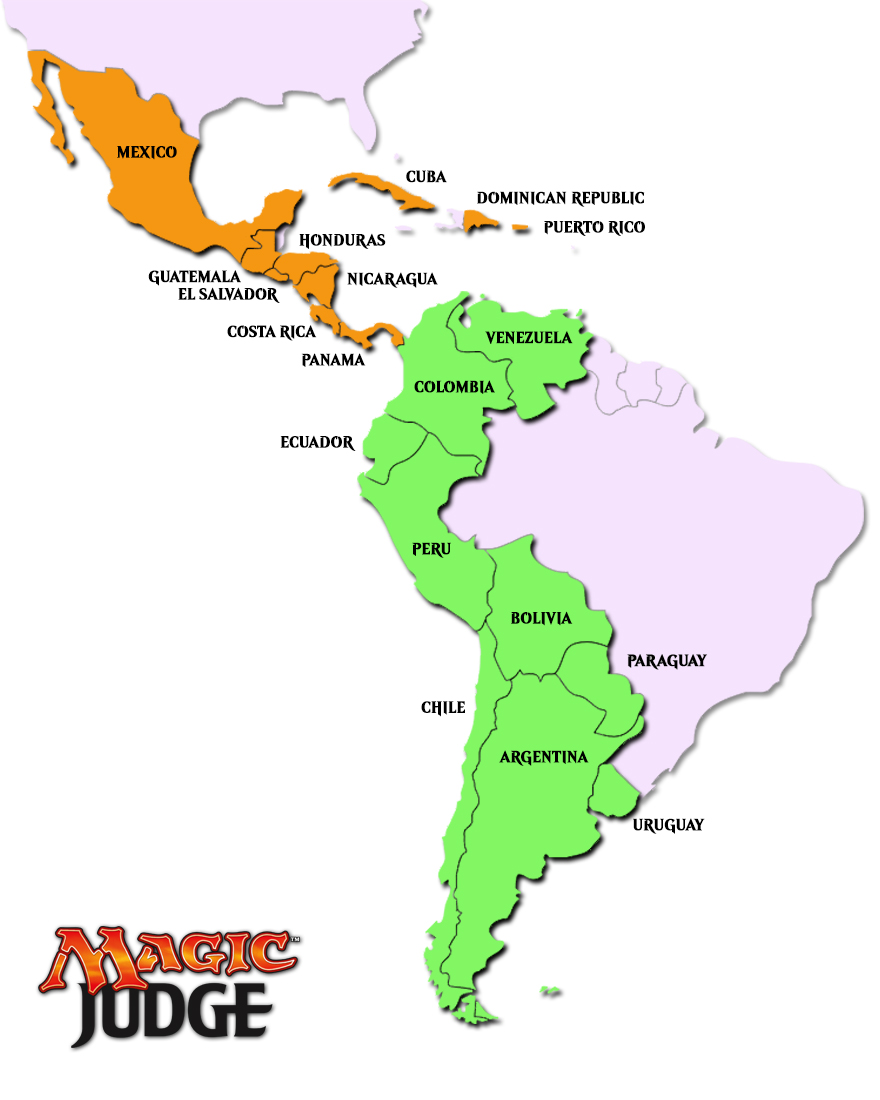 Latin America Region Map 29